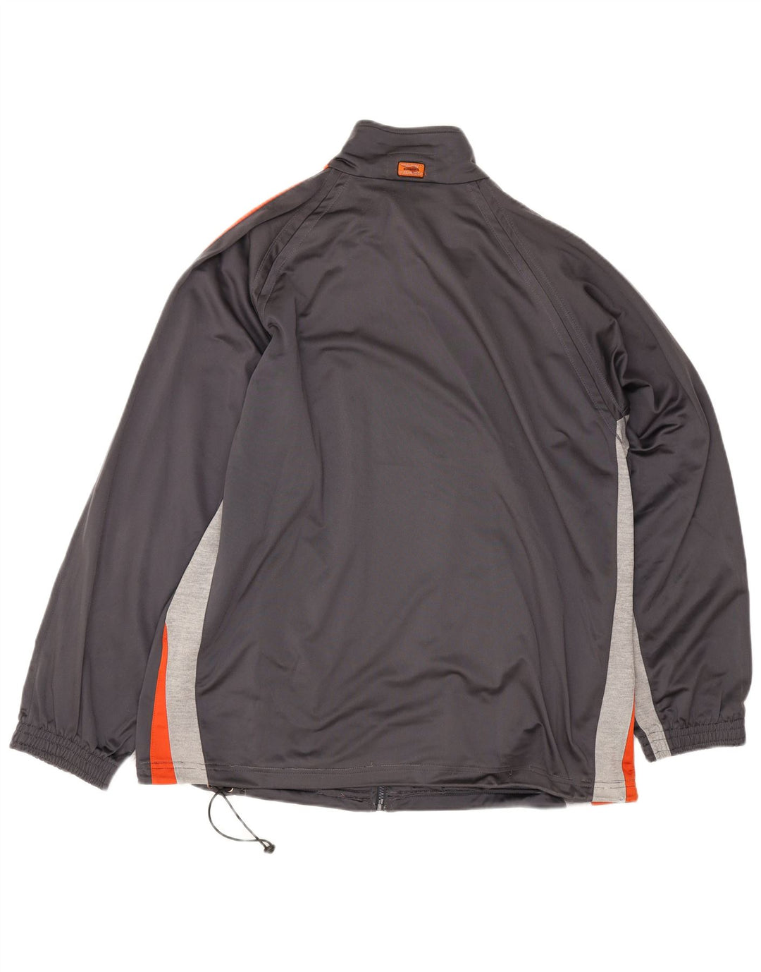 Diadora Chaqueta de chándal para hombre ES 46 2XL Gris Colorblock Poliéster