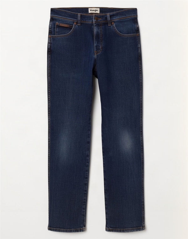 Vaqueros Wrangler Texas Slim para hombre W32 L32 Algodón azul