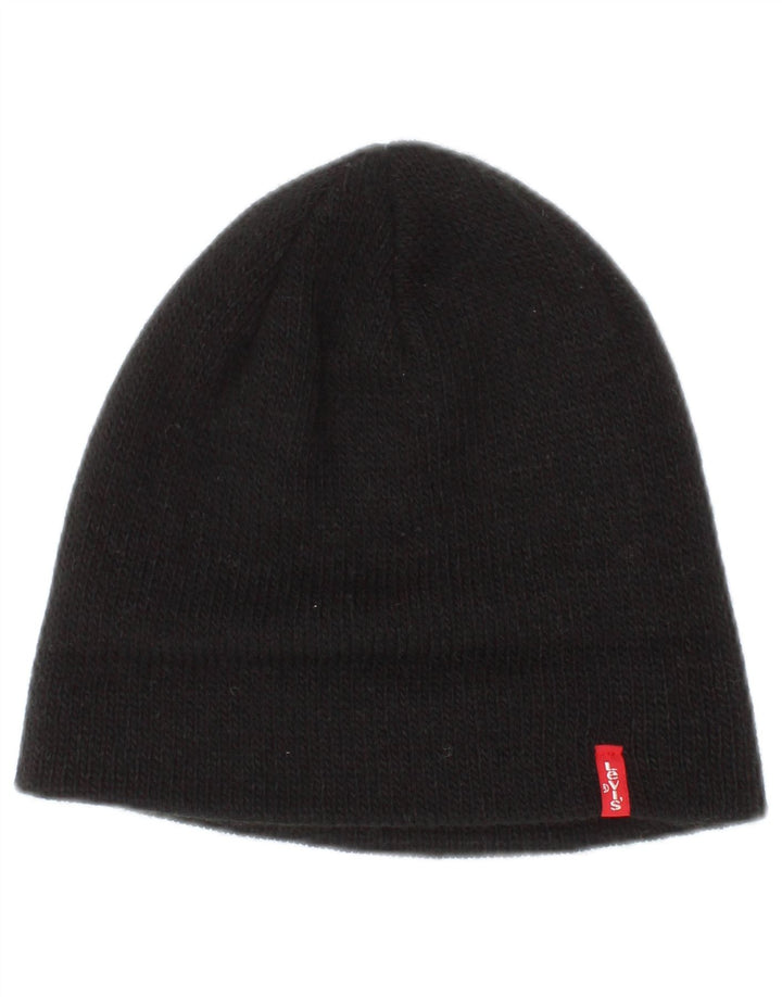 Gorro Levi's para hombre Talla única Acrílico negro