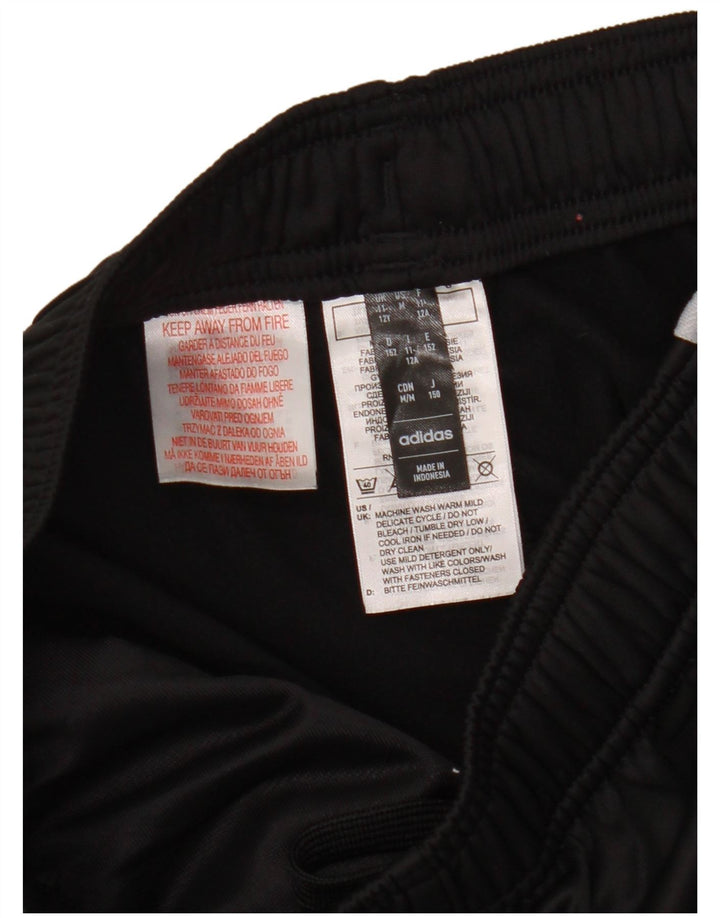 Adidas Pantalón Chándal Niño 11-12 Años Negro Poliéster