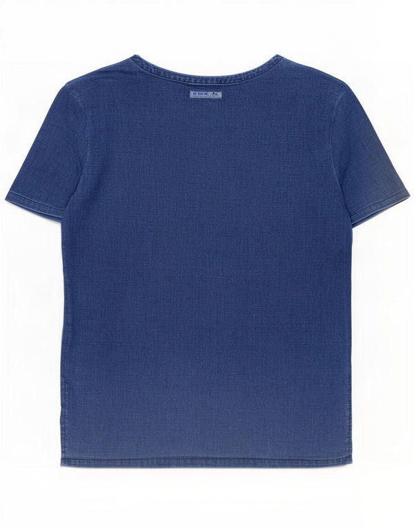 Zara Hombre Camiseta Top Small Azul Marino