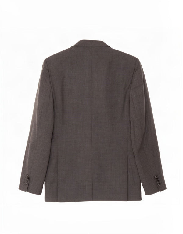 Marks & Spencer Chaqueta tipo blazer larga con 2 botones para hombre UK 44 XL Gris moteado