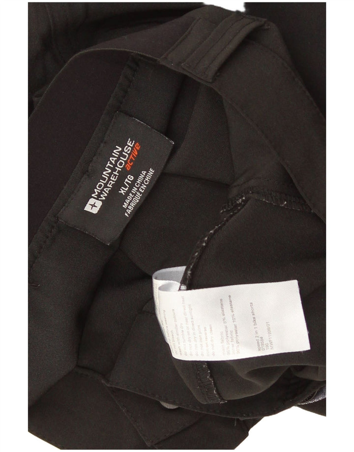 Pantalones cortos para hombre Mountain Warehouse XL W40 Poliéster negro