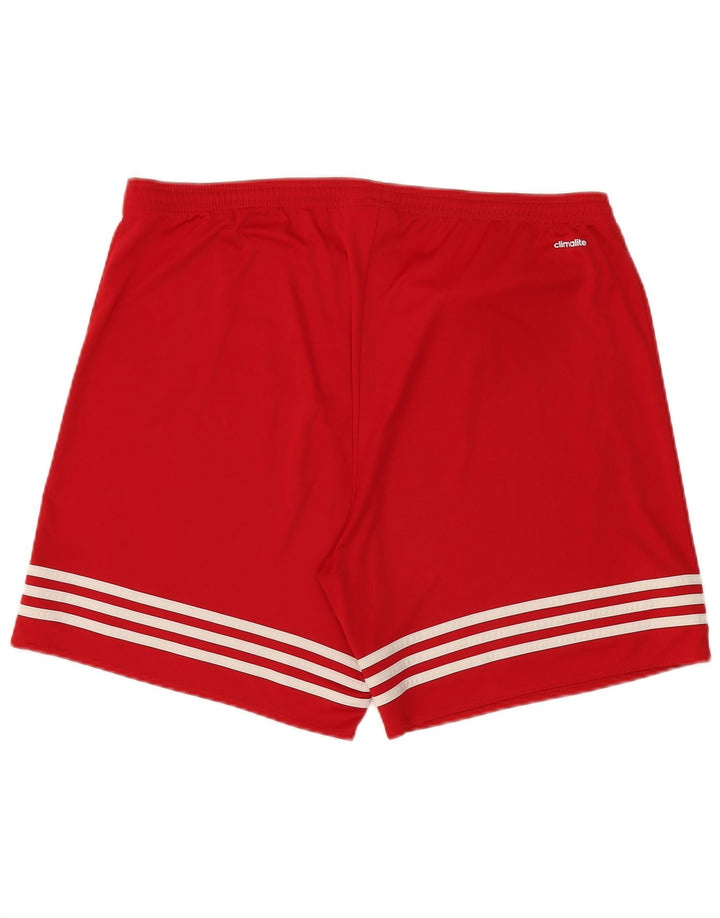 Adidas Mens Climalite Sport Shorts XL Rojo Poliéster