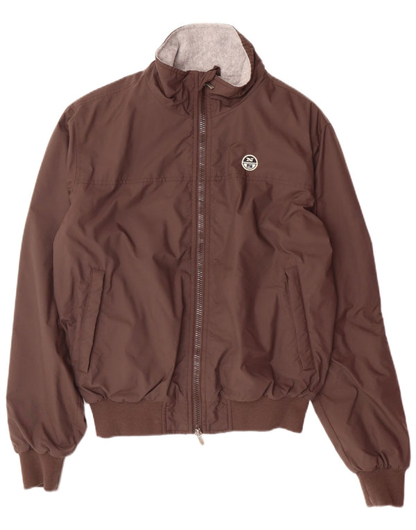 NORTH SAILS Chaqueta Bomber para Hombre UK 36 Small Marrón Poliamida
