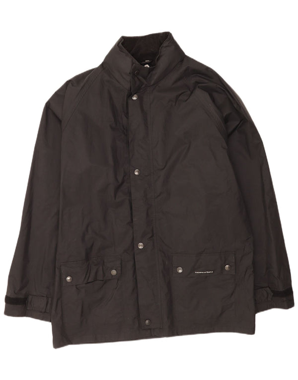 Tucano Urbano Chaqueta impermeable para hombre UK 42 XL Nylon negro
