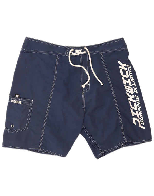 Pickwick Bañador Gráfico Hombre XL Nylon Azul Marino