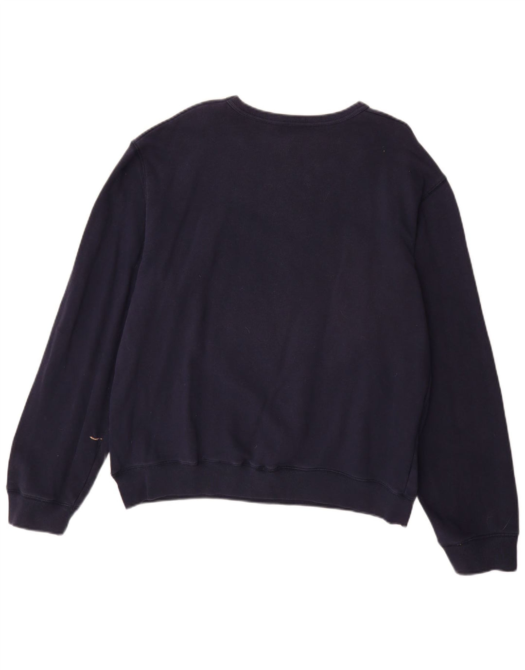 LEVI'S Mens Graphic Sudadera Jumper Grande Azul Marino Algodón