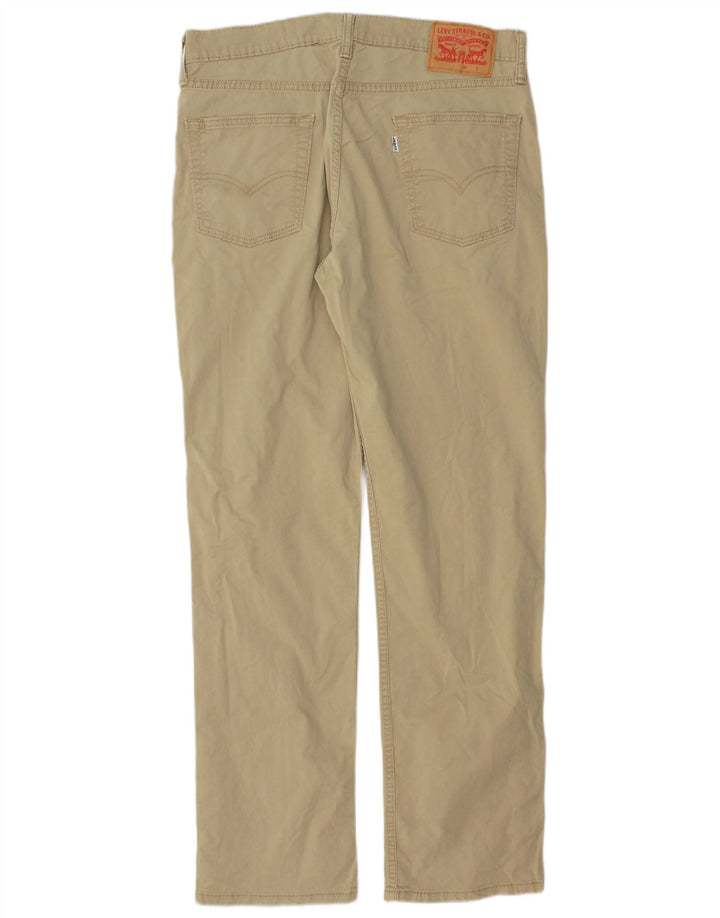 LEVI'S Pantalón chino recto para hombre W32 L32 Algodón beige