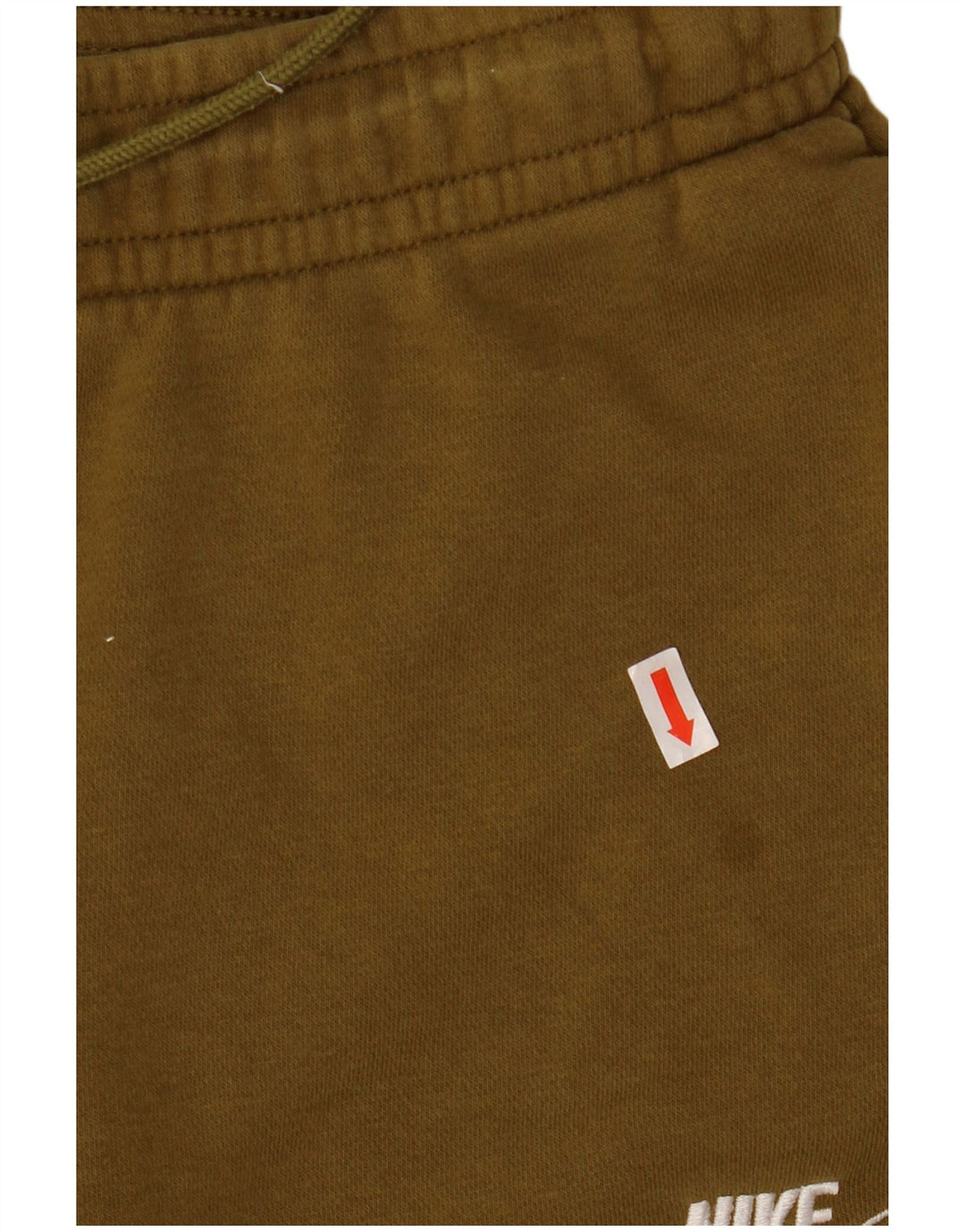 Nike Pantalones De Chándal Joggers Small Caqui Algodón Hombre