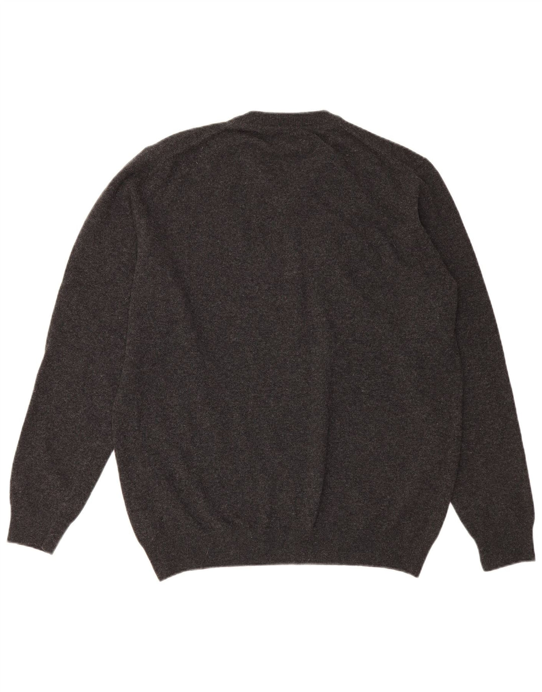 Barbour - Jersey con cuello en V para hombre, talla 2XL, lana gris