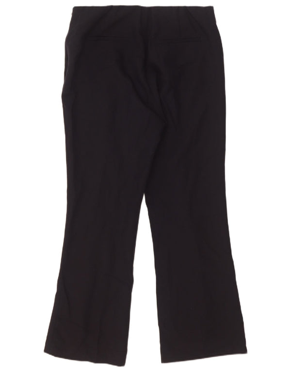 Massimo Dutti Pantalón Casual Recto Mujer EU 42 Large W32 L27 Azul Marino