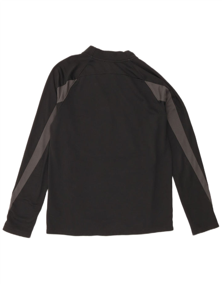 Nike - Camiseta de chándal Therma-Fit para hombre, talla mediana, color negro
