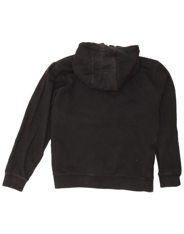 Nike - Sudadera con capucha y cremallera para hombre, talla grande, algodón negro