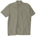 Camisa Levi's Hombre De Manga Corta Grande De Algodón Verde