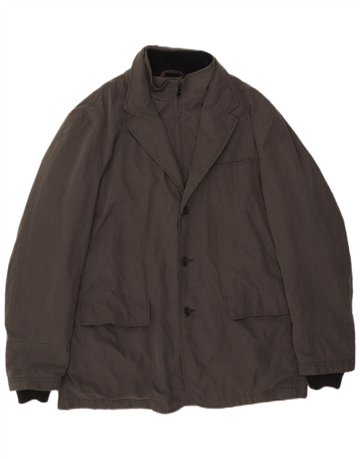 Chaqueta cortavientos para hombre Fay UK 42 XL Poliéster gris