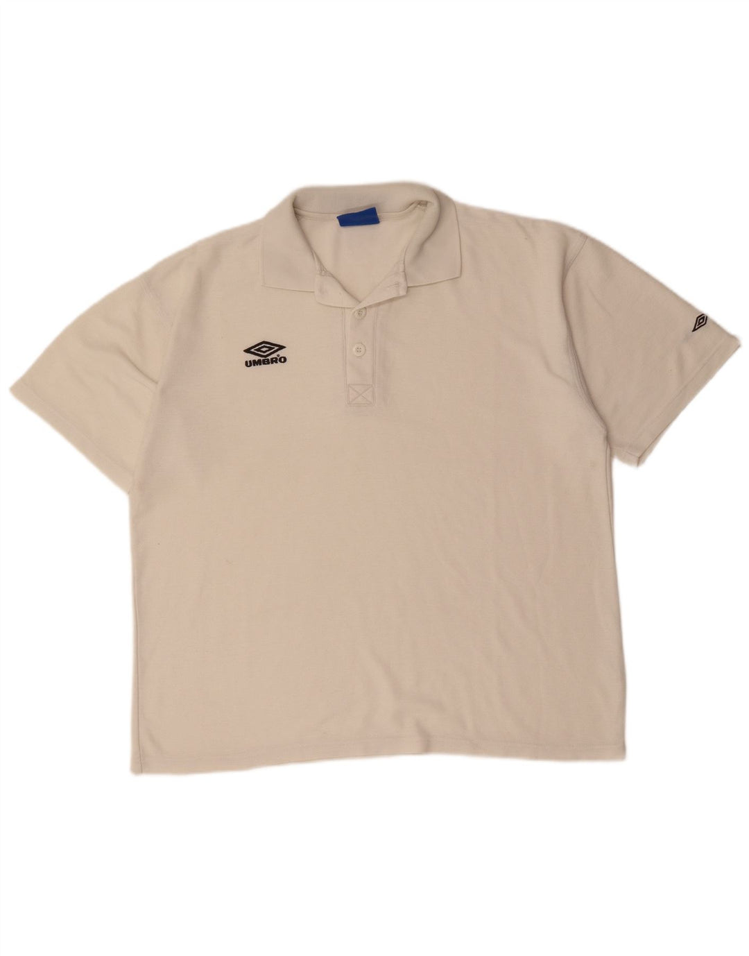 UMBRO Polo Hombre XL Blanco Algodón