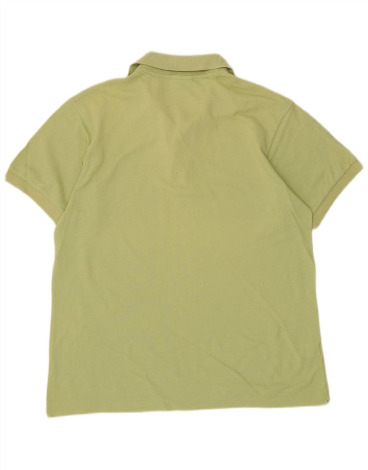 Polo Lacoste para hombre talla 4 algodón verde medio