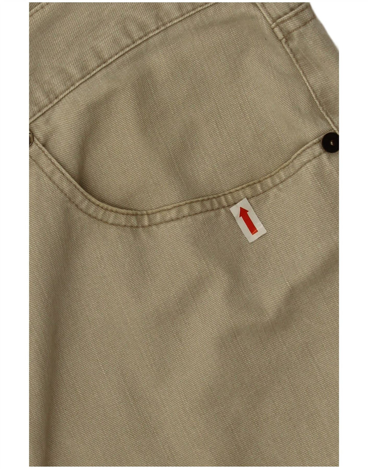 Armani Jeans Rectos Hombre W36 L28 Algodón Beige