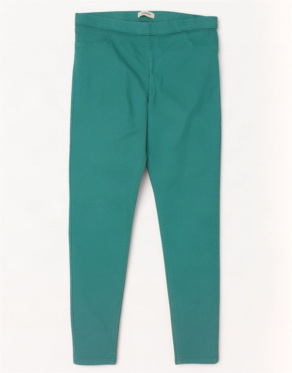 Marks & Spencer Jeans Jegging para Mujer UK 40 Large W34 L27 Algodón Verde
