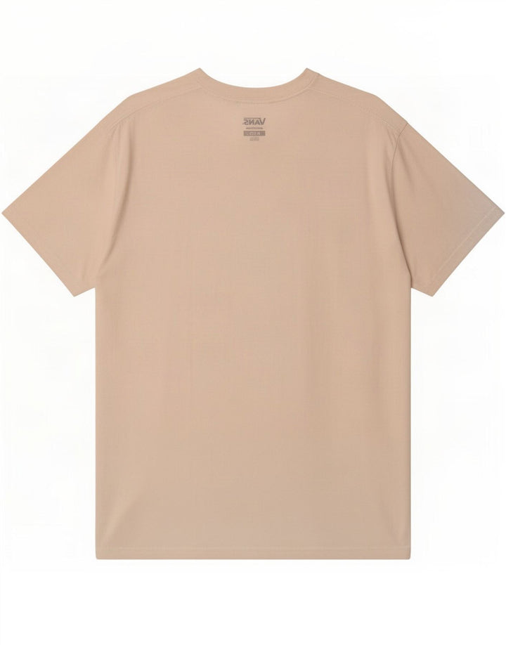 Vans Camiseta Classic Fit para hombre Top Medium White Cotton