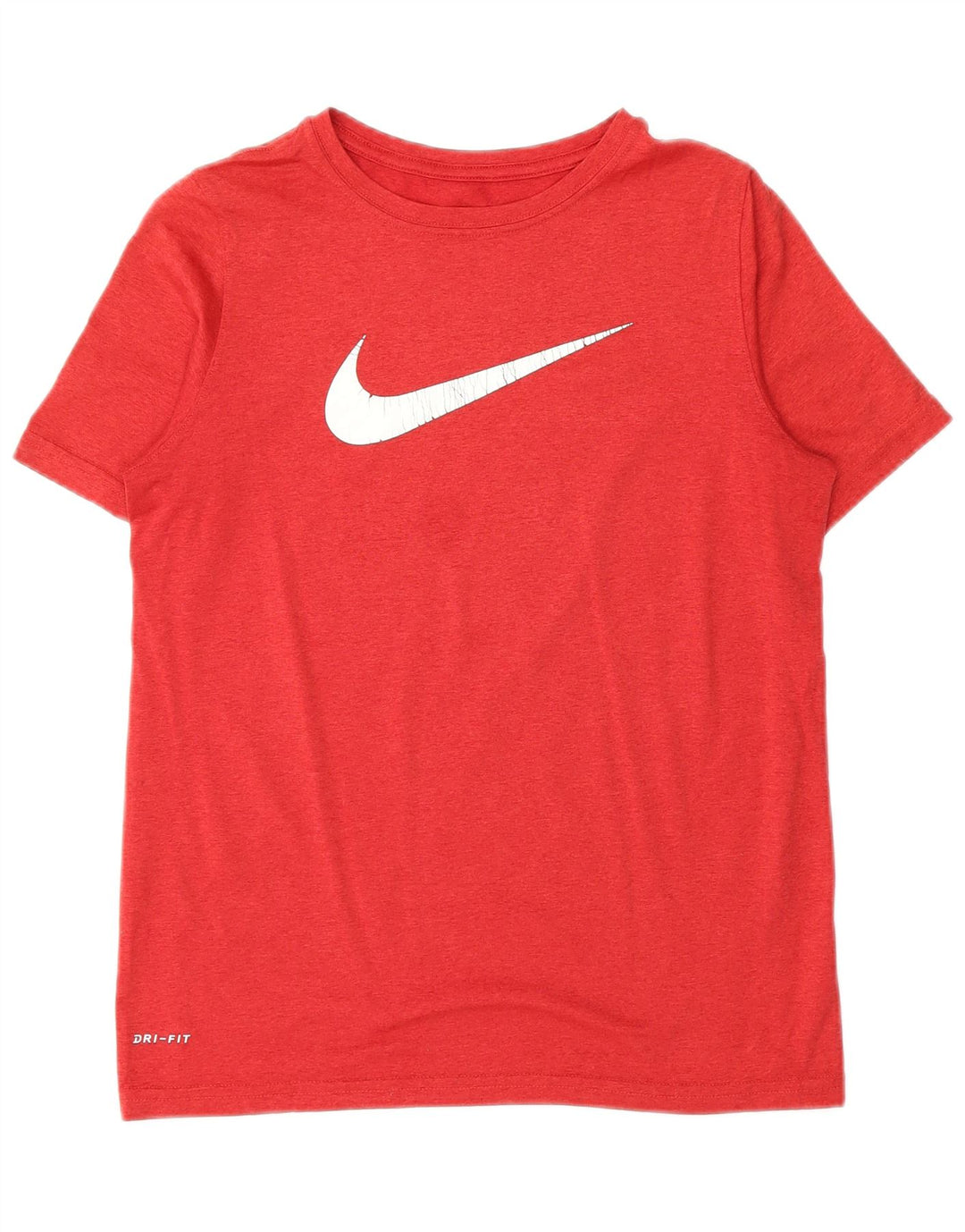 Nike Camiseta Dri Fit Graphic para niños 12-13 años Grande Poliéster Rojo