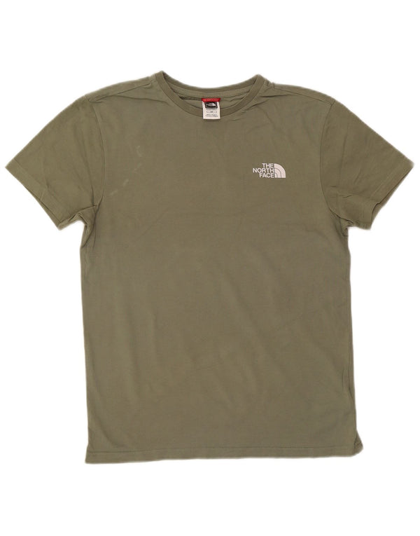 Camiseta The North Face Hombre Top Small Verde Algodón