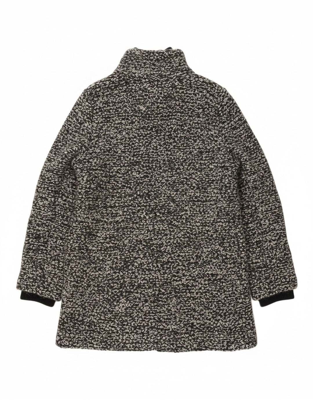 J. CREW Womens Overcoat US 12 Large Grey Wool