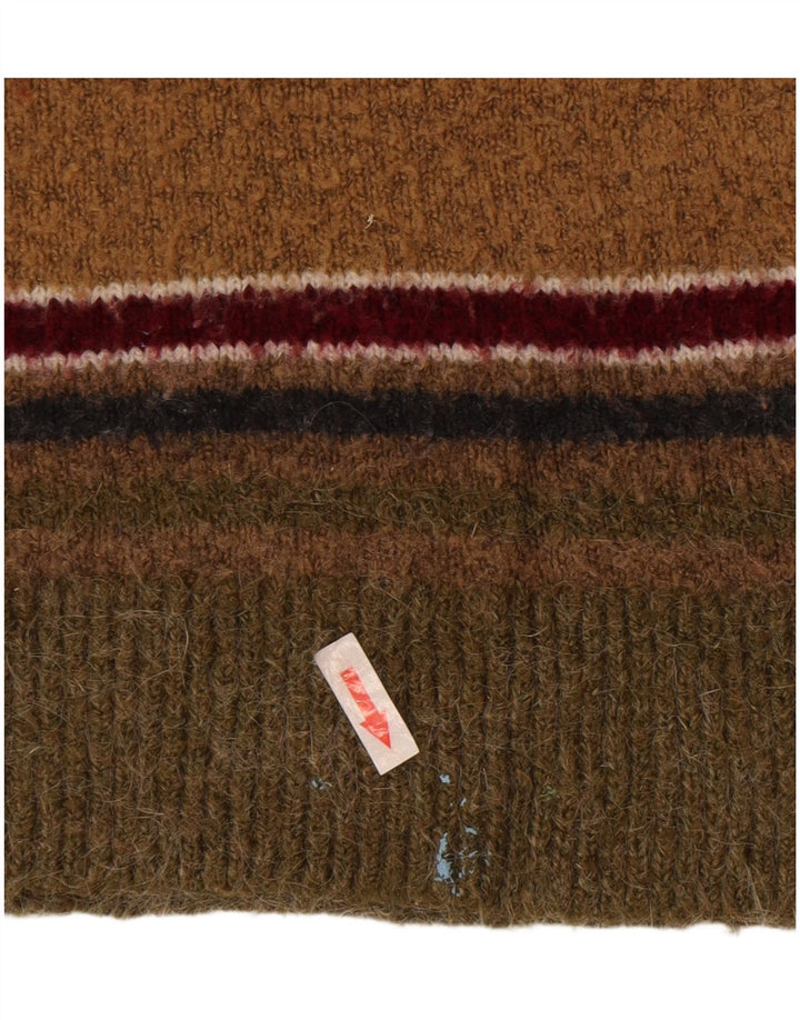 Zara - Jersey de cuello redondo para mujer, talla 40, talla mediana, multicolor, a rayas