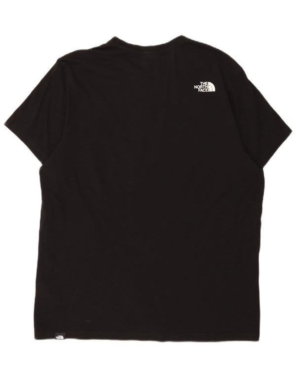 The North Face Camiseta gráfica para hombre Top XL Algodón negro
