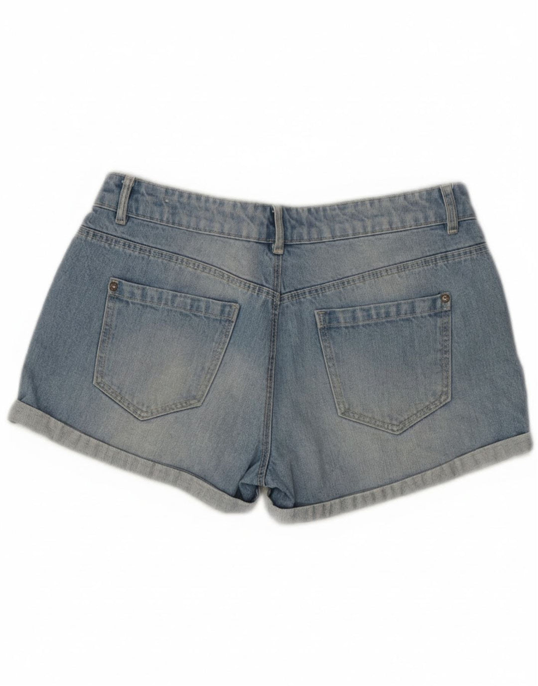 Pimkie Shorts Vaqueros Mujer IT 40 Small W30 Algodón Azul