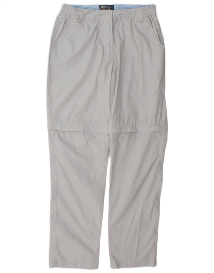 Pantalones chinos para mujer Mountain Warehouse UK 8 Small W27 L30 Poliéster gris