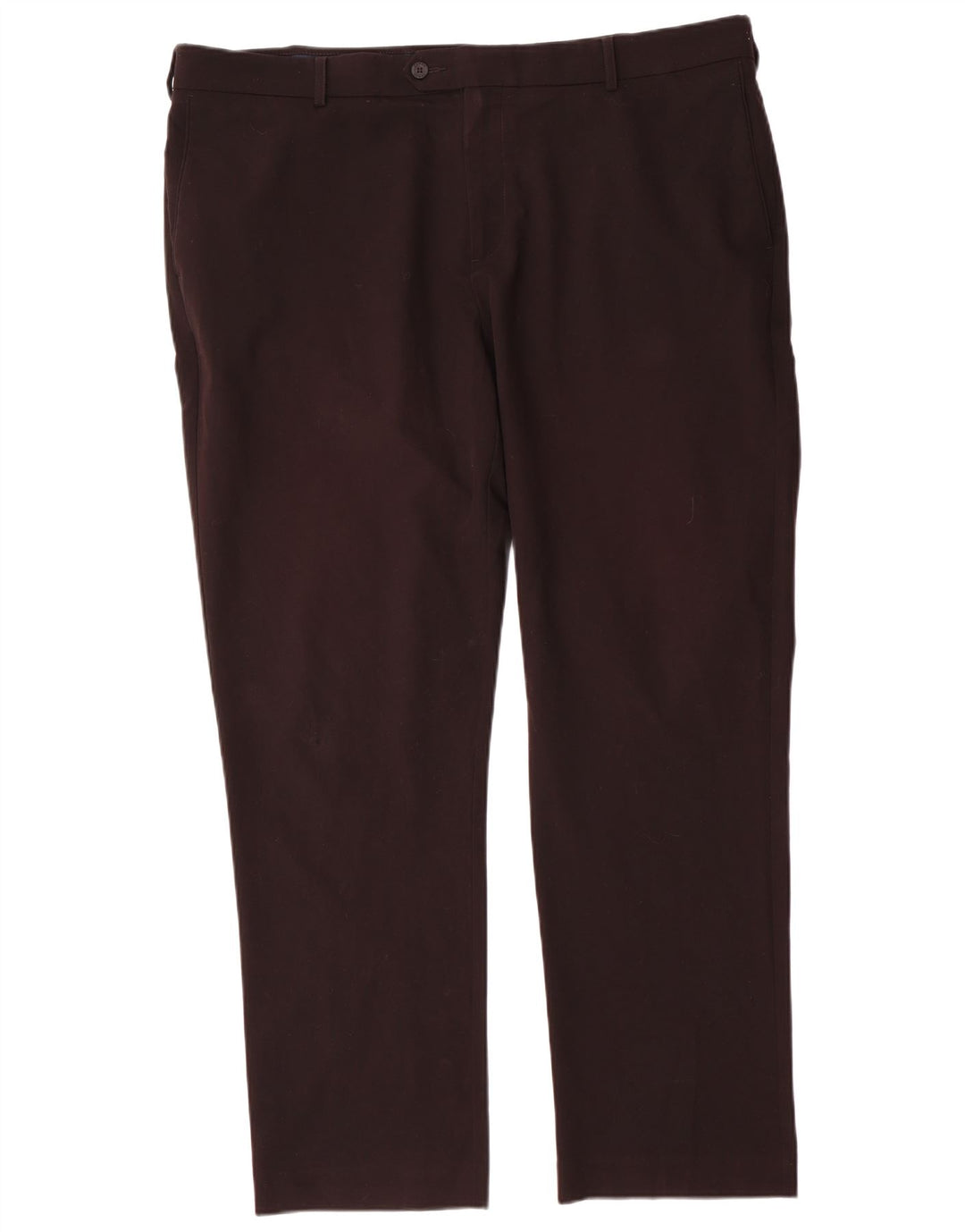 Farah Pantalón chino de corte clásico para hombre W42 L31 Poliéster negro