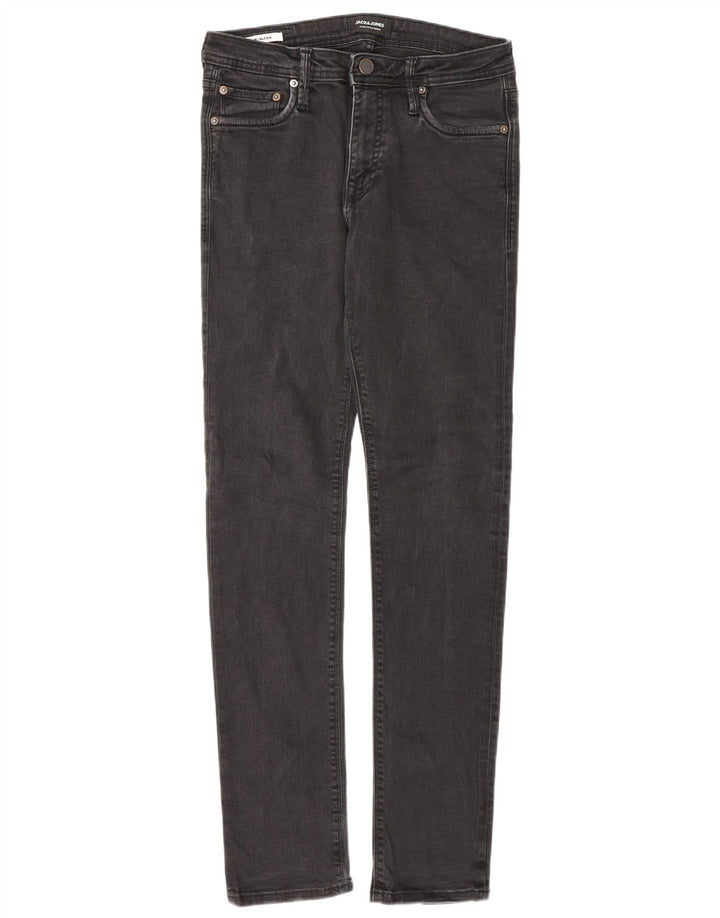 Jack & Jones Vaqueros slim GLENN para hombre W28 L32 Negro