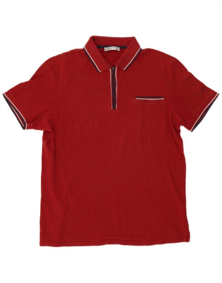 Polo Trussardi Hombre 2XL Rojo Rayas