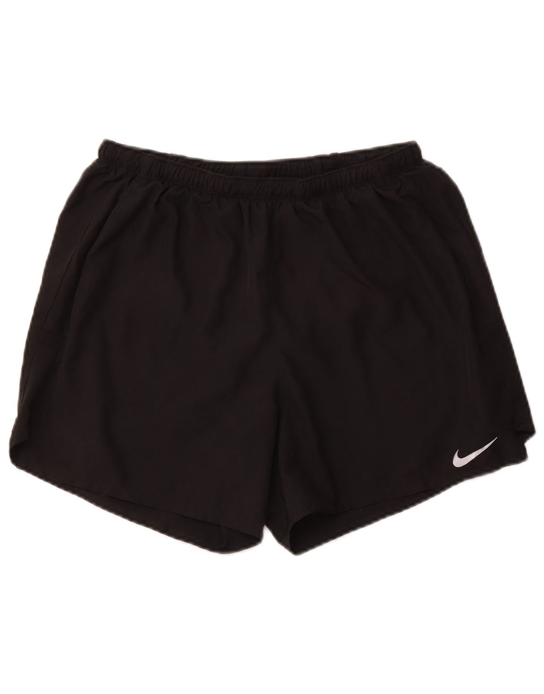 Nike - Pantalones cortos deportivos para hombre, talla grande, poliéster negro
