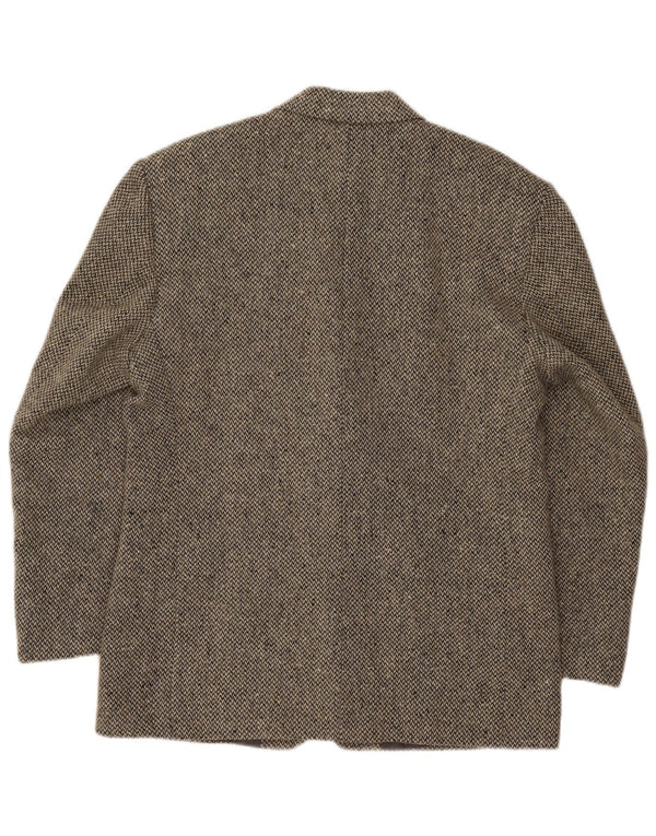 Oakwood Chaqueta tipo blazer de 3 botones para hombre UK 40 Large Grey Wool
