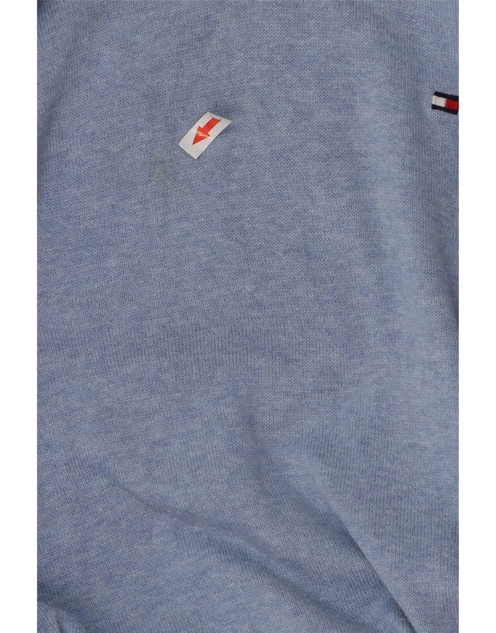 Tommy Hilfiger Suéter con cuello en V para hombre 2XL Azul