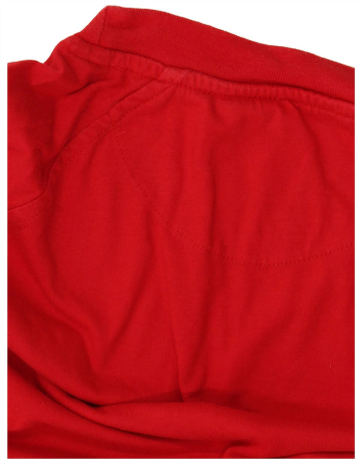KAPPA Camiseta gráfica para hombre Top XS Algodón rojo
