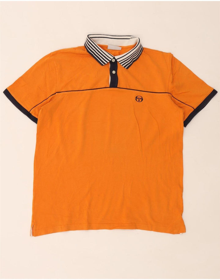 Sergio Tacchini Polo Hombre Naranja Mediano
