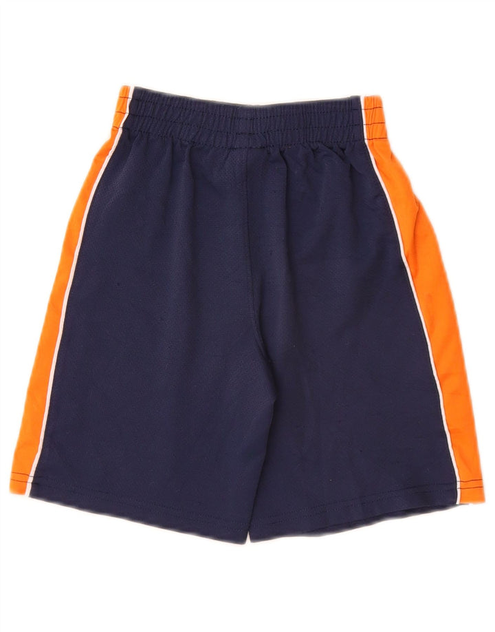 Puma Pantalones cortos deportivos para mujer US 6 Medio Azul Marino Colorblock Poliéster