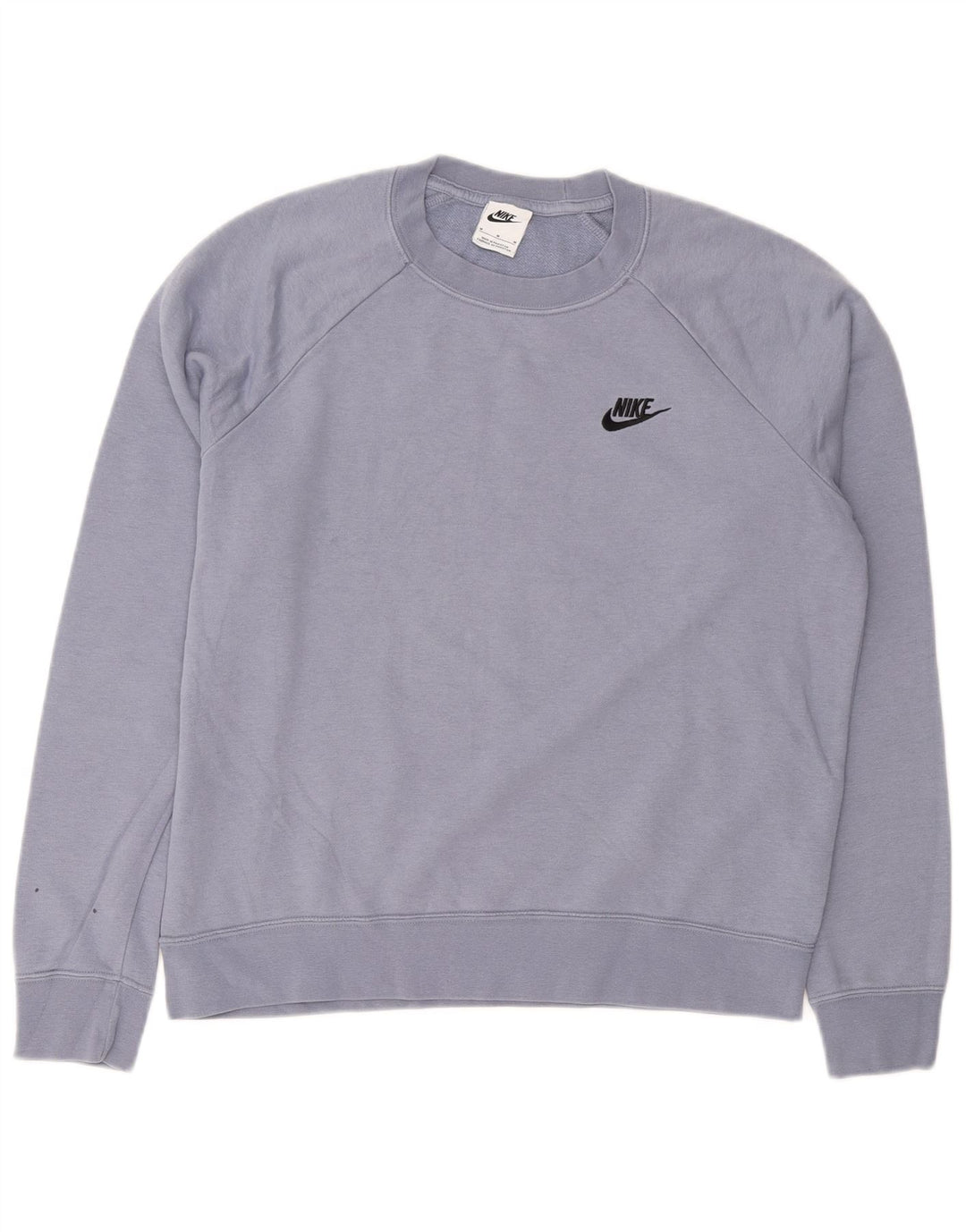 NIKE - Sudadera para mujer (talla 40), color azul medio, algodón