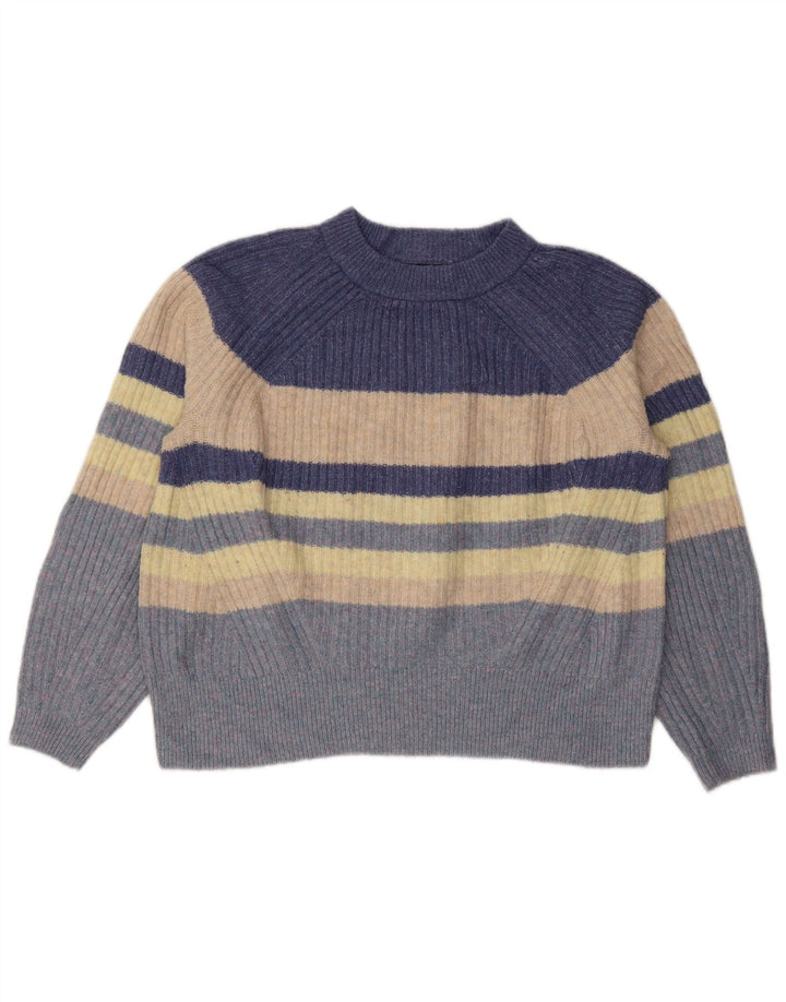Marks & Spencer Jersey de cuello redondo para mujer, talla 40, talla M, multicolor