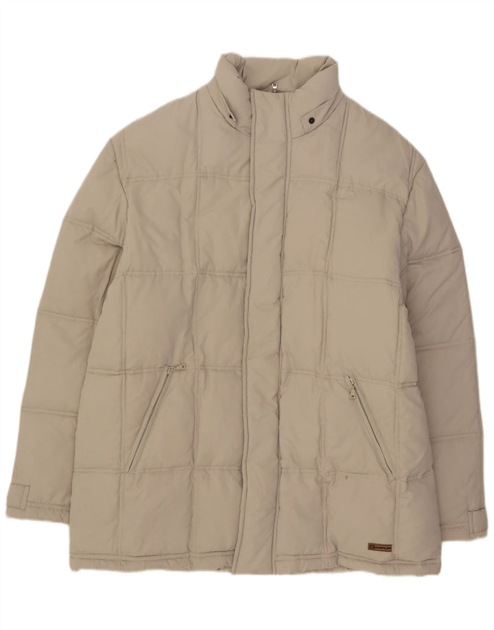 Wampum Chaqueta acolchada para hombre UK 44 2XL Beige Poliéster