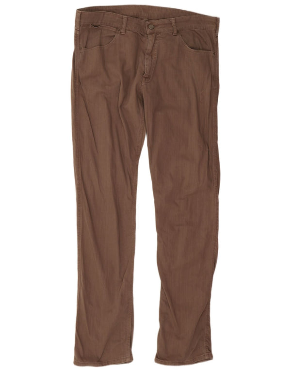 Calvin Klein Jeans Slim para Hombre IT 52 XL W36 L33 Algodón Marrón