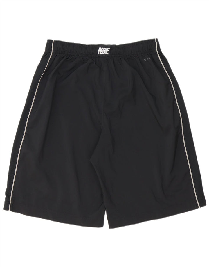 Pantalones cortos deportivos Nike Dri Fit para hombre Poliéster negro mediano