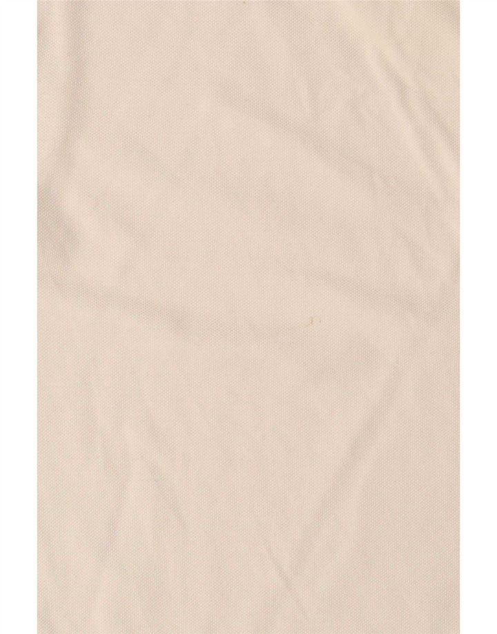 Kappa Polo Gráfico Para Hombre Algodón Blanco Grande