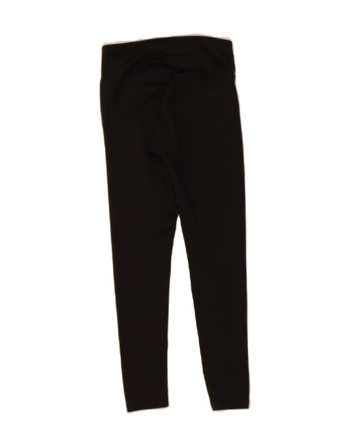 PUMA Womens Graphic Leggings UK 4 XS Black Polyester Vintage Puma and Second-Hand Puma from Messina Hembry 
