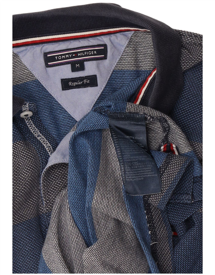 Tommy Hilfiger Polo De Corte Regular Para Hombre De Algodón A Rayas Azul Medio