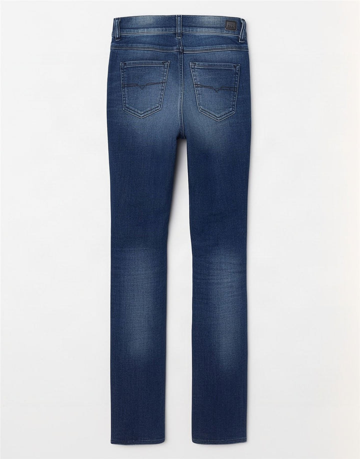 Diesel Mujer Vaqueros Slim Desgastados W24 L27 Algodón Azul